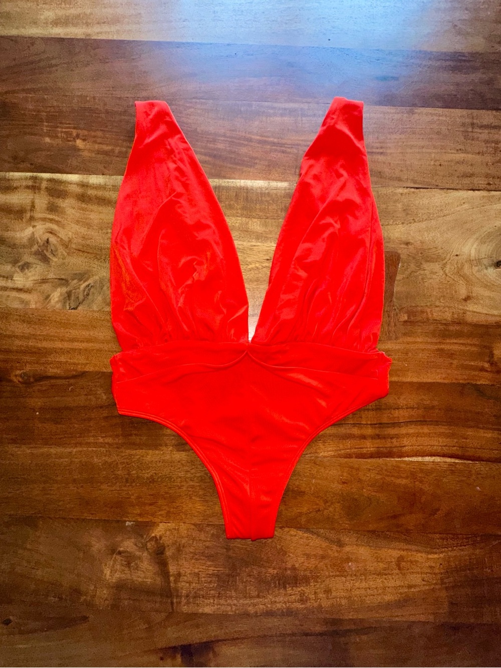 HAH Hot as Hell Comin in Haht Plunging Swimsuit